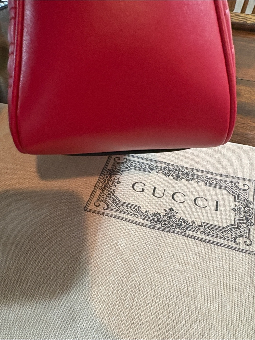 GUCCI GG Marmont Small Matelasśe Top Handle/Crossbody Bag - Picture 5 of 17